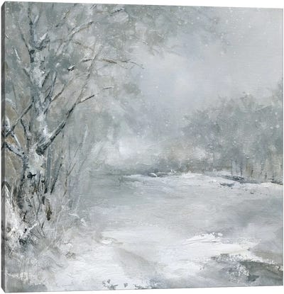 Winter Wonderland Canvas Art Print - Neutrals