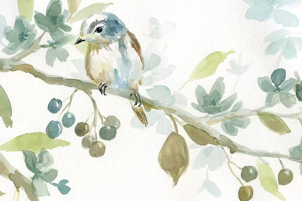 Traditional Living Room: Beginning Of Spring II by Carol Robinson