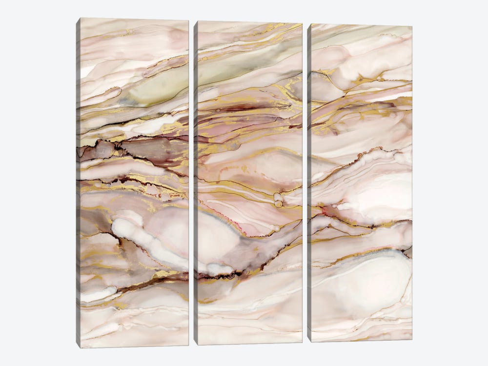 Graceful Marble I by Carol Robinson 3-piece Canvas Art Print
