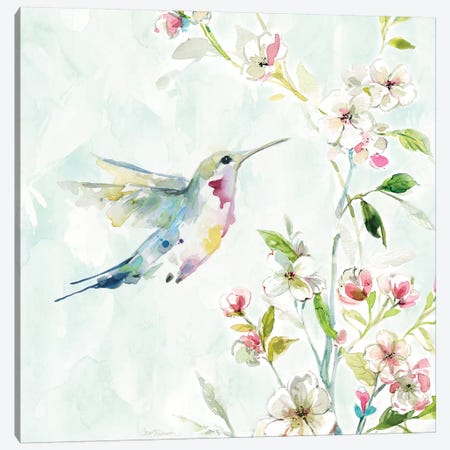 Hummingbird III Canvas Print #CRO470} by Carol Robinson Canvas Artwork