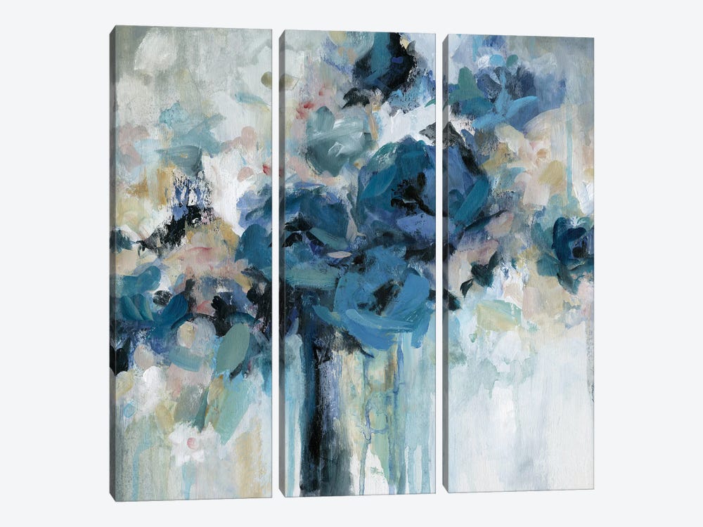 Midnight Splash by Carol Robinson 3-piece Canvas Print