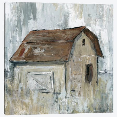 Barn At Dusk Canvas Print #CRO489} by Carol Robinson Canvas Print
