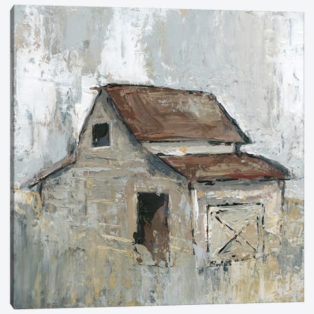 Barn At Midday Canvas Print #CRO490} by Carol Robinson Canvas Wall Art