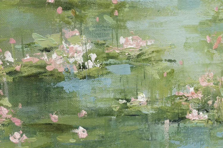 Celadon Waterlillies I