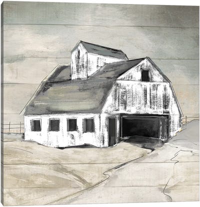 Country Memories Canvas Art Print - Barns