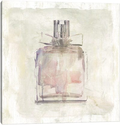Pretty Perfume I Canvas Art Print - Perfume Bottle Art