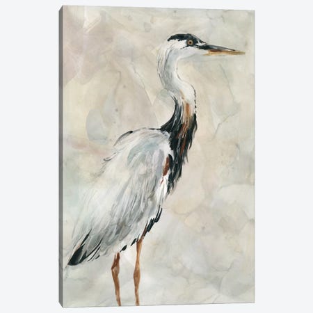 Crane at Dusk I Canvas Print #CRO580} by Carol Robinson Canvas Artwork
