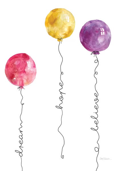 Balloon Verse I by Carol Robinson art print