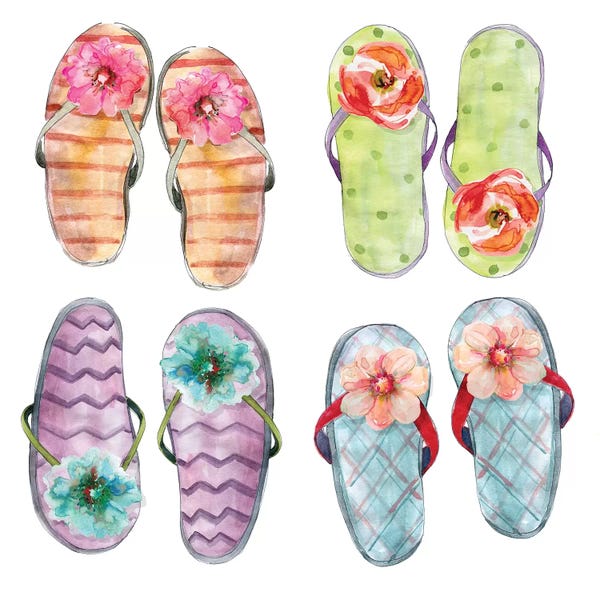 Shoes: Flip Flop Fancy by Carol Robinson