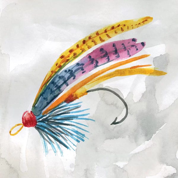 Nautical Living Room: Fly Hook III by Carol Robinson
