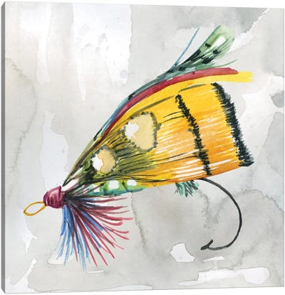 Fly Hook IV Canvas Art Print - Fishing Art