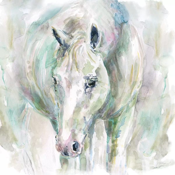 Horses: Garden Visit by Carol Robinson