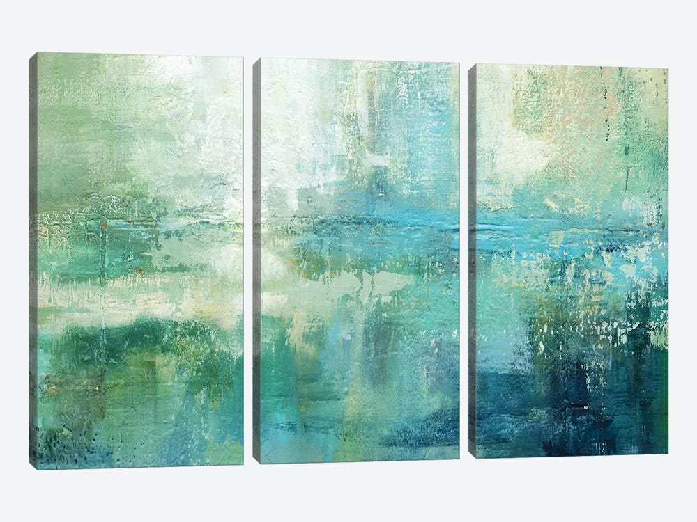 Lily Lake by Carol Robinson 3-piece Art Print
