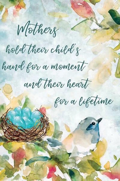 Mother's Nest I by Carol Robinson framed canvas print