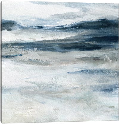 Ocean Currents Canvas Art Print - Coastal & Ocean Abstract Art