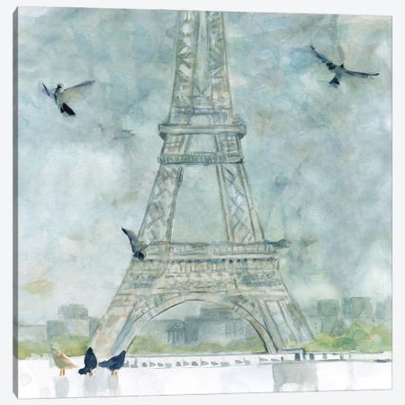 Paris in Flight Canvas Print #CRO657} by Carol Robinson Canvas Print