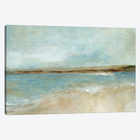 Solitary Beach Canvas Print #CRO698} by Carol Robinson Canvas Artwork