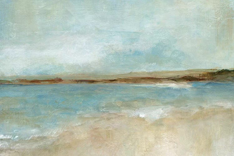Solitary Beach by Carol Robinson canvas print