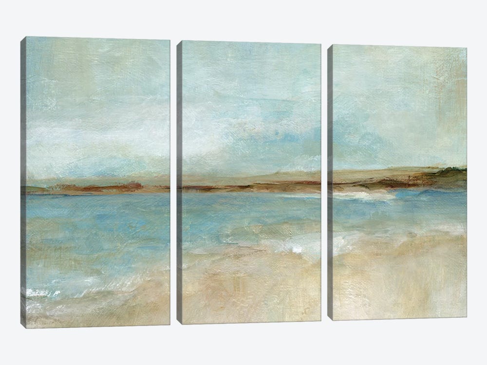 Solitary Beach by Carol Robinson 3-piece Canvas Artwork