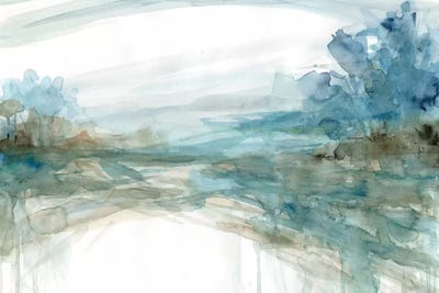 Watery Treeline by Carol Robinson canvas print