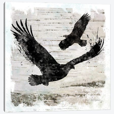 Birch Bark Eagle Canvas Print #CRO738} by Carol Robinson Canvas Print