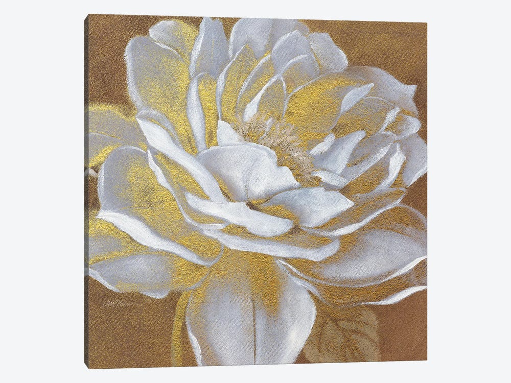 Golden Bloom I by Carol Robinson 1-piece Canvas Artwork