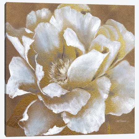 Golden Bloom II Canvas Print #CRO75} by Carol Robinson Canvas Artwork