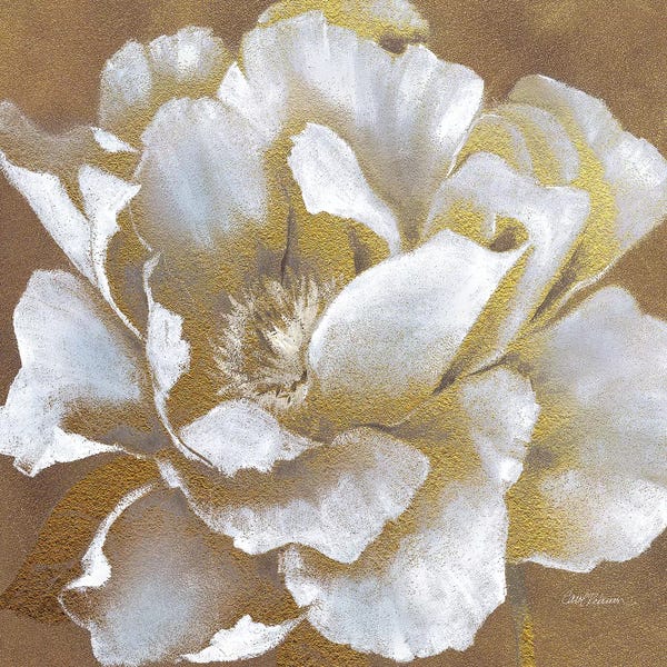Galaxy Of Graphics: Golden Bloom II by Carol Robinson