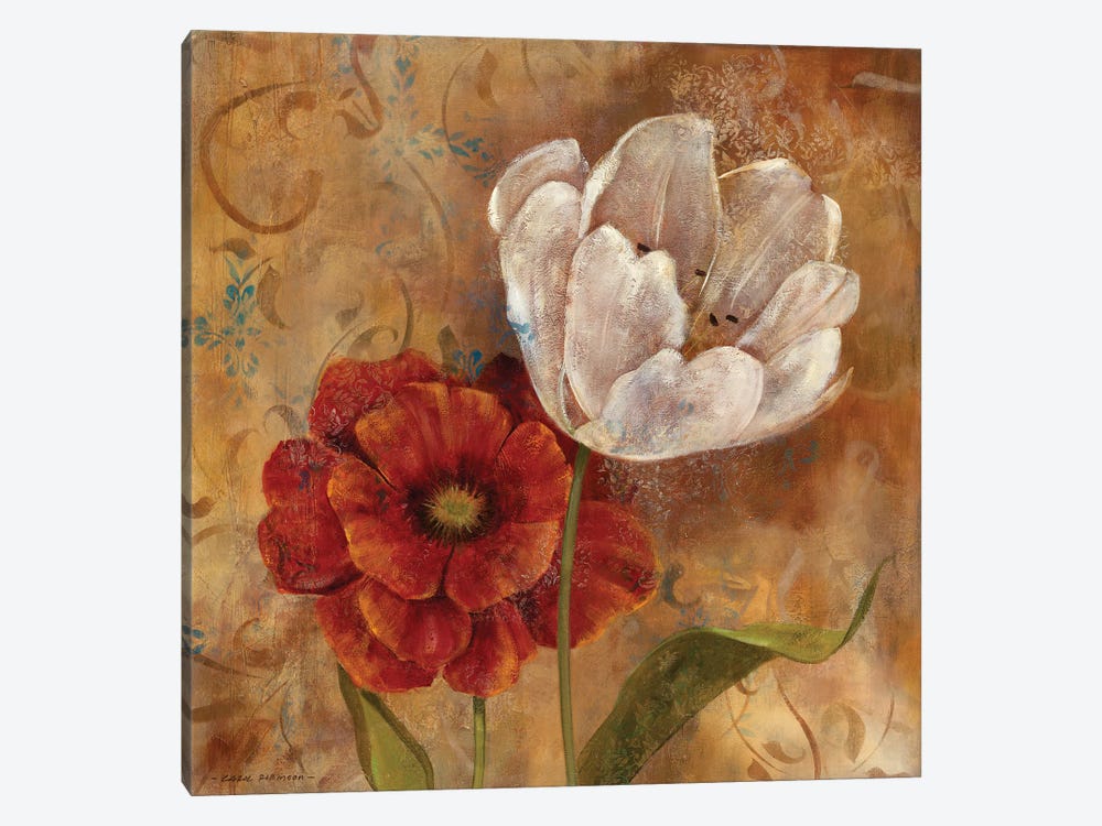 Flower Duet I by Carol Robinson 1-piece Canvas Wall Art