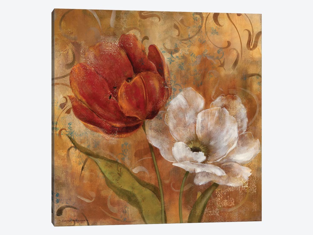 Flower Duet II by Carol Robinson 1-piece Canvas Print