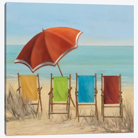 Four Summer I Canvas Print #CRO762} by Carol Robinson Canvas Art