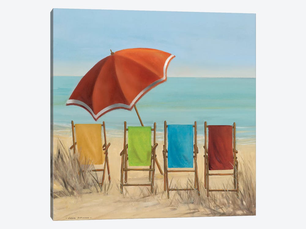 Four Summer I by Carol Robinson 1-piece Canvas Wall Art
