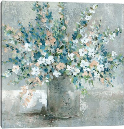 Gathered from the Farm Canvas Art Print - Bouquet Art
