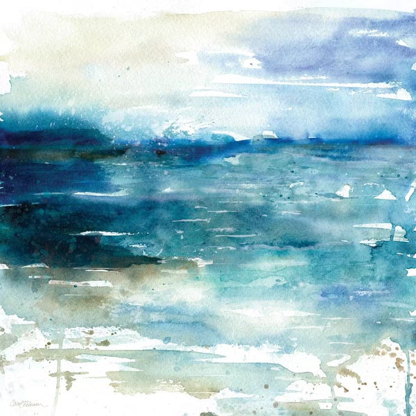 Coastal & Ocean Abstracts: Ocean Break I by Carol Robinson