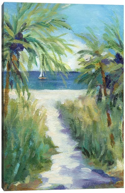 Pacific Jewel Canvas Art Print - Tropical Beach Art