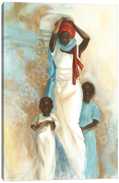 Power of Love II Canvas Art Print - African Culture