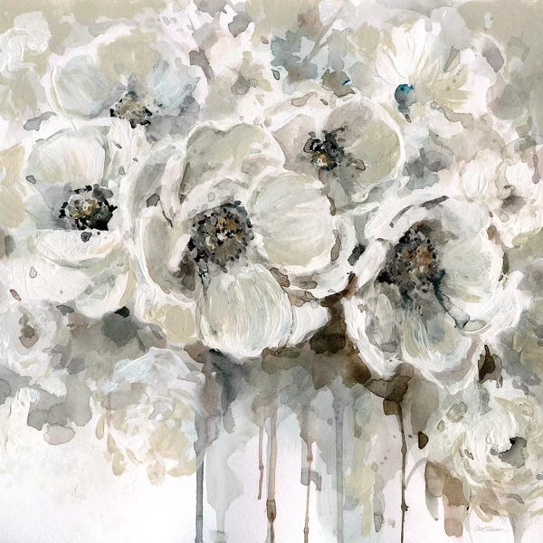 Watercolor Flowers: Quiet Moments by Carol Robinson