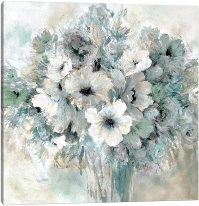 Sent with Love Canvas Art Print - Flower Art