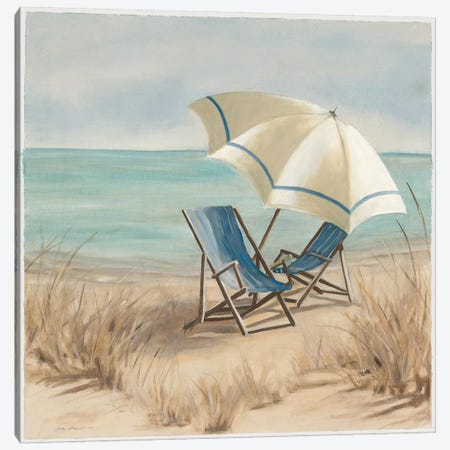 Summer Vacation II Canvas Print #CRO845} by Carol Robinson Canvas Artwork