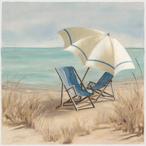 Large Coastal Art - Canvas Prints: Summer Vacation II by Carol Robinson