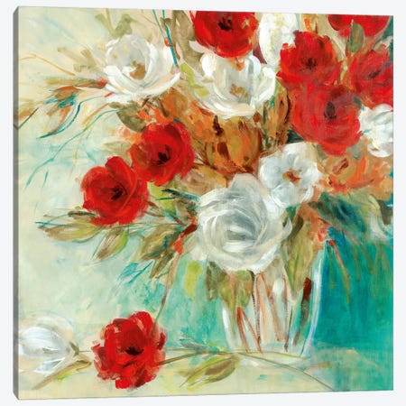 Vibrant Bouquet II Canvas Print #CRO855} by Carol Robinson Canvas Print