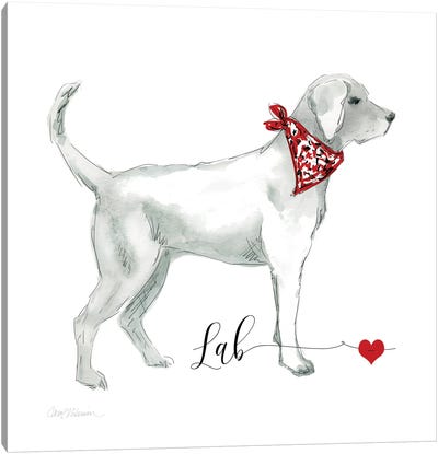 Must Love Labs Canvas Art Print - Labrador Retriever Art