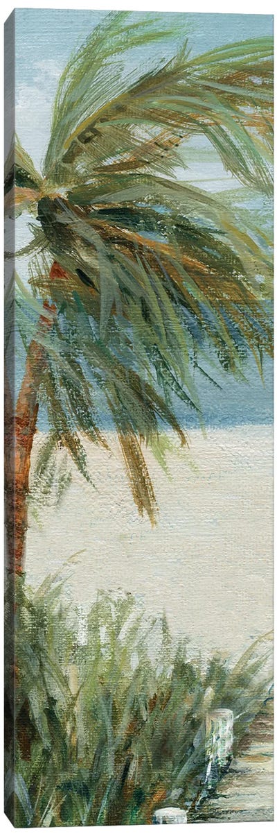 Beach Walk I Canvas Art Print - Tropical Décor