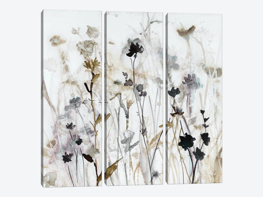 Wildflower Mist I by Carol Robinson 3-piece Canvas Print
