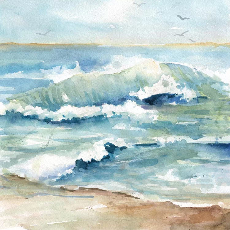 Beach Waves by Carol Robinson wall art