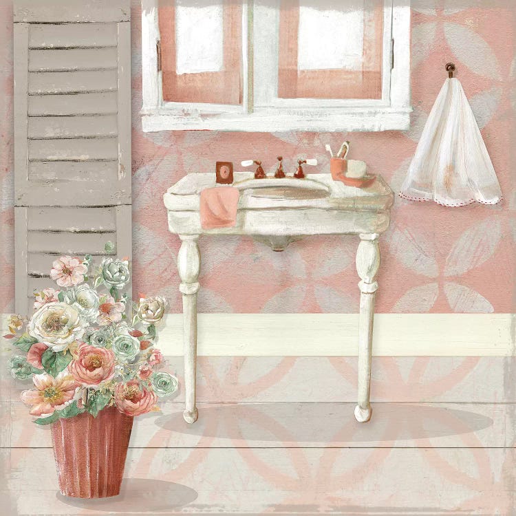 Blushing Bath Sink I