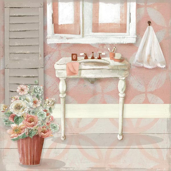 Blushing Bath Sink I