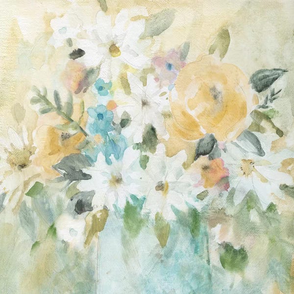Watercolor Flowers: Daisy Ensemble  by Carol Robinson