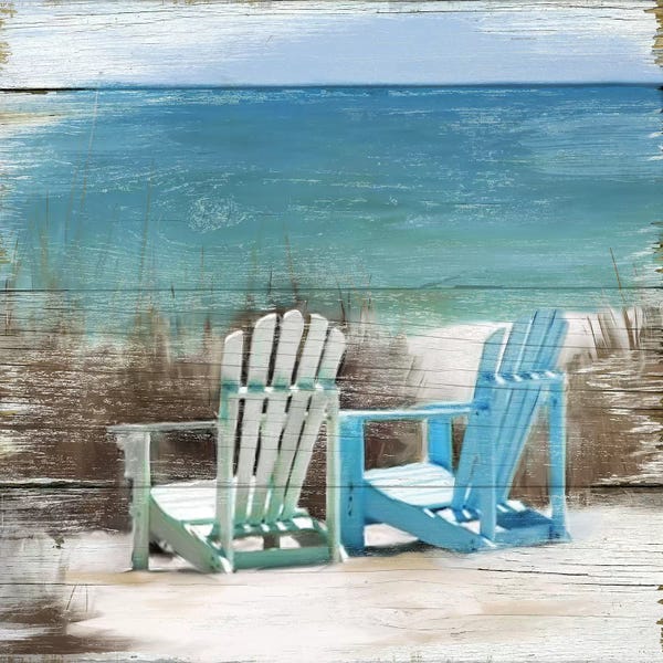 Large Coastal Art - Canvas Prints: Favorite Spot by Carol Robinson