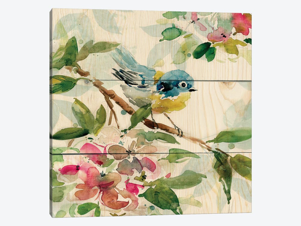 Birds and Blossoms I by Carol Robinson 1-piece Canvas Artwork